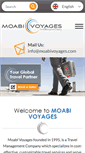 Mobile Screenshot of moabivoyages.com